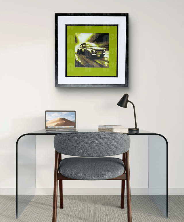 407. Ford Escort 3D Art
