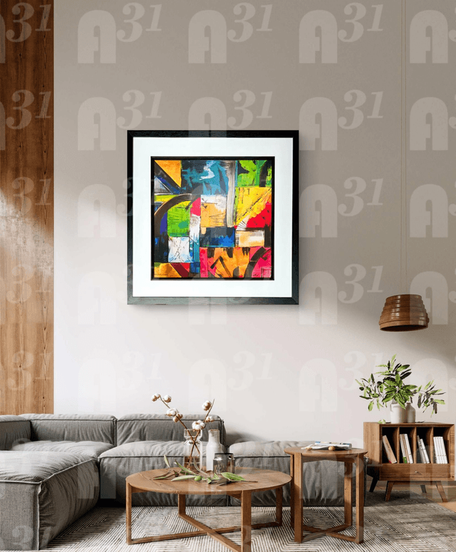 528. City scapes 3 Abstract Art 