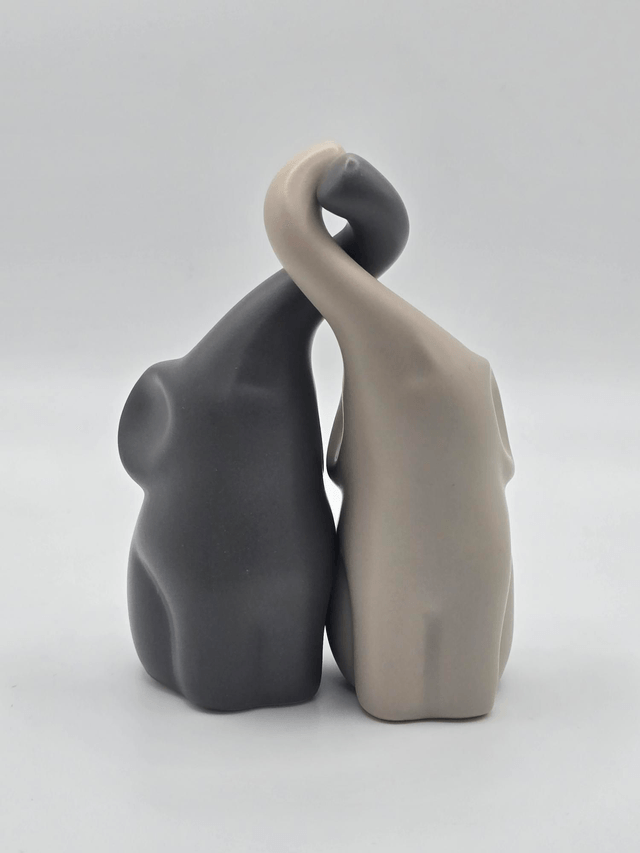 589. Elephant Ornament Set