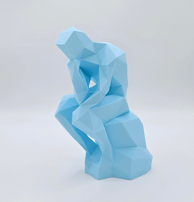 156. 3D Printed Cave thinker