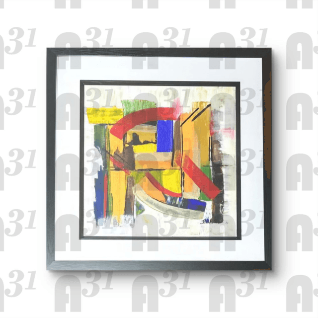 153.  Abstracts. Set of 2 Originals