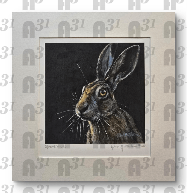 581. Hare Limited edition print 10/25