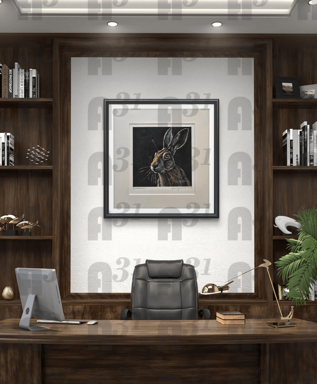 581. Hare Limited edition print 10/25