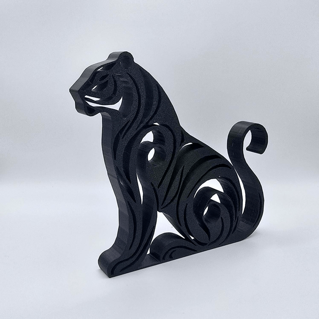152. 3D Printed Leopard