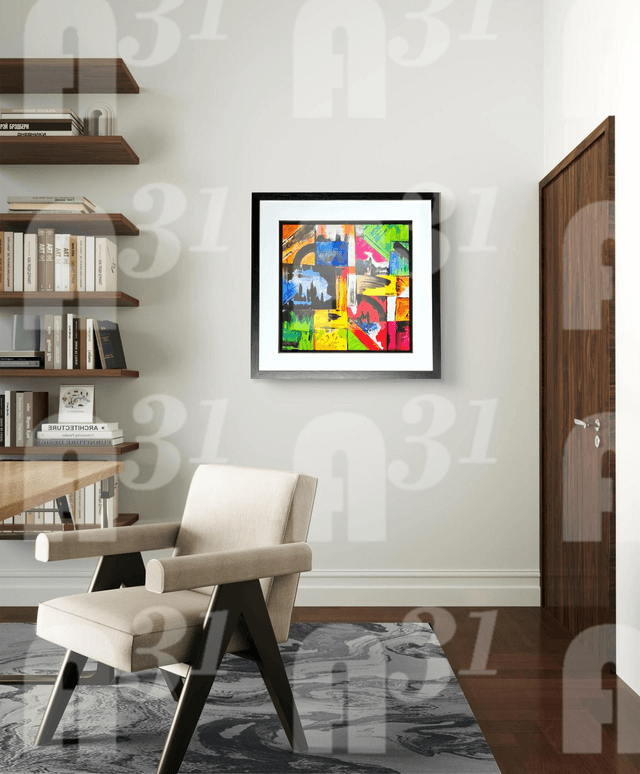 526. City scapes 1 Abstract Art