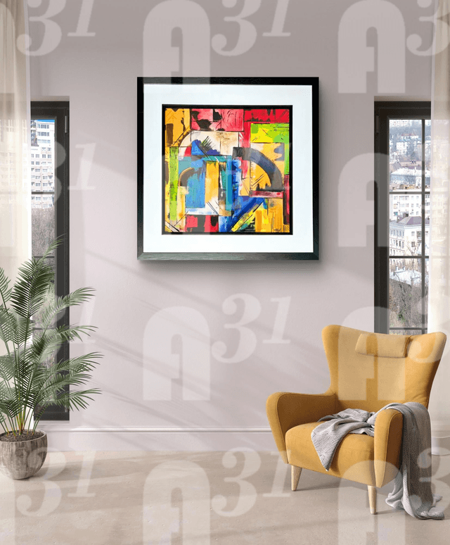 527. City scapes 2 Abstract Art