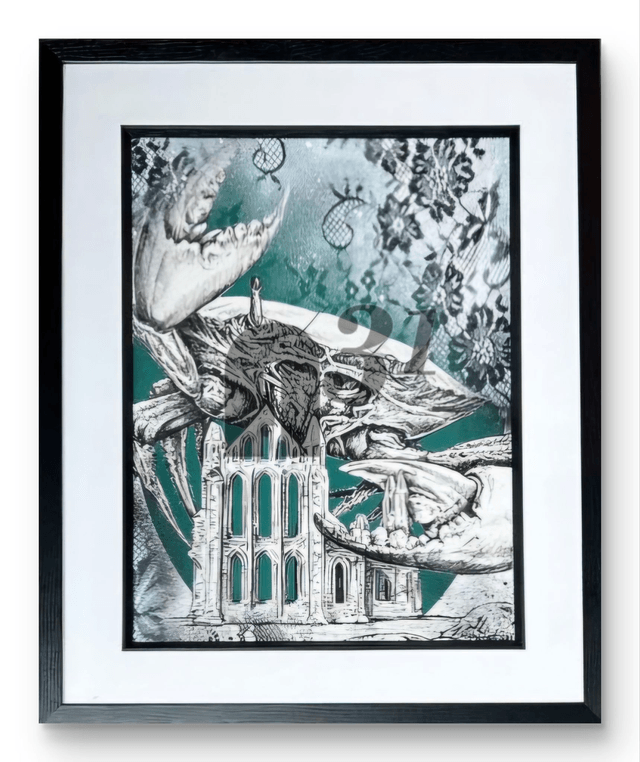 6. Night Crawler Crab Hand Finished Print