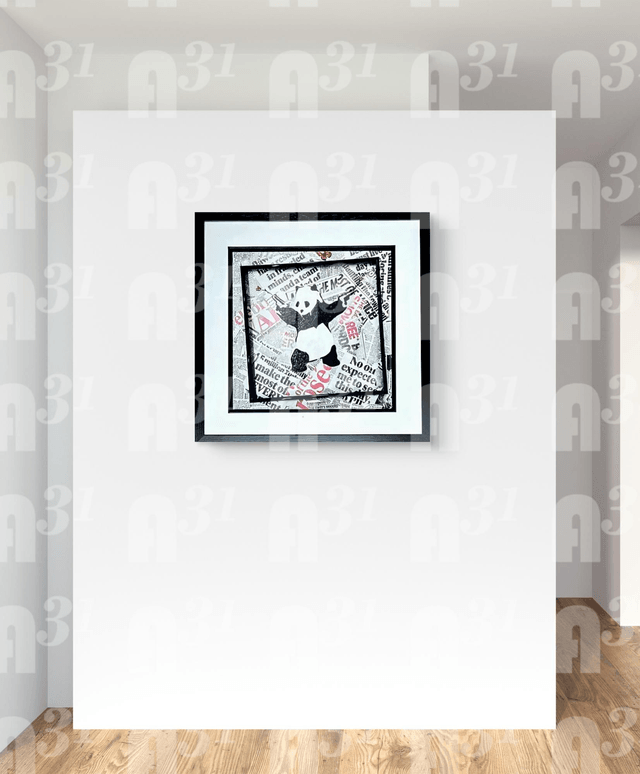 520. War of Roses framed print 