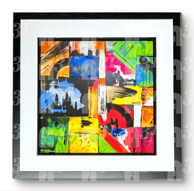 526. City scapes 1 Abstract Art
