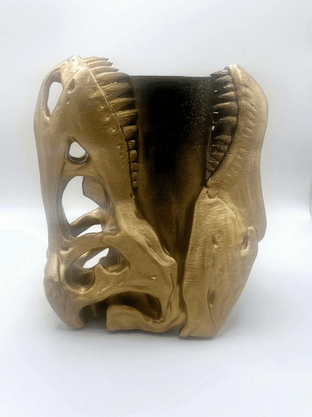 618. T Rex skull holder 3D printed 