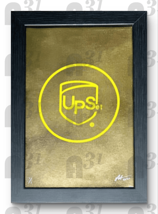 102.  UPSET , UPS artwork 