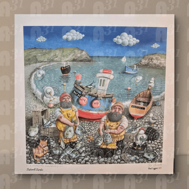 259. Lulworth Lardies. Limited edition print 