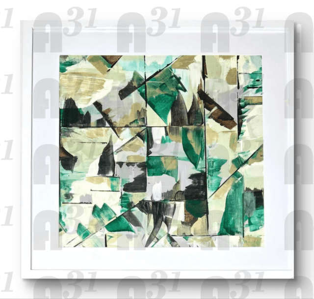 532. Willow whispers. Abstract Art. Original Set of 2